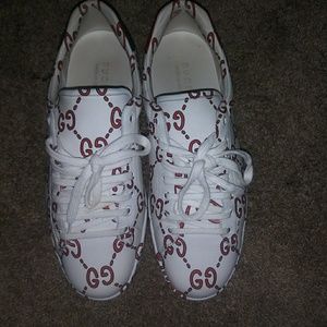 Mens Gucci Ace Sneaker 10 1/2